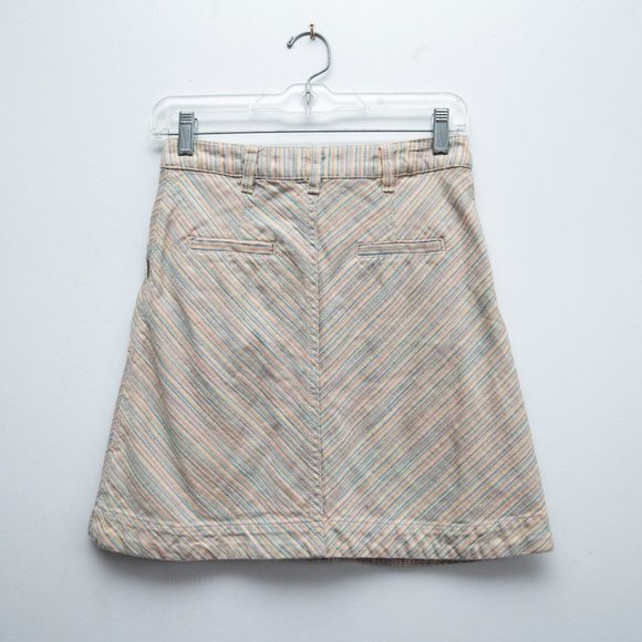 Anthropologie Pastel Colored A Line Mini Skirt - Picture 4 of 5